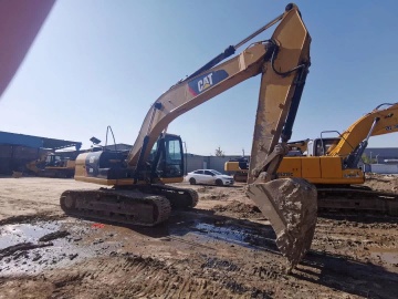 合肥市出售转让二手不详小时2016年卡特彼勒320D2液压挖掘机