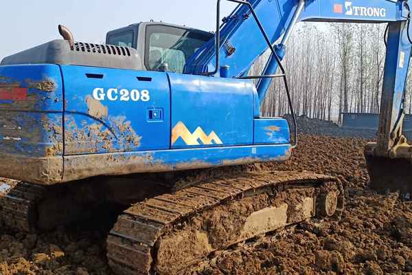 徐州市出售转让二手不详小时2013年山重建机GC208挖掘机