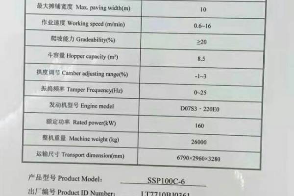 徐州市出售转让二手不详小时2018年三一重工SSP100C-6沥青摊铺机