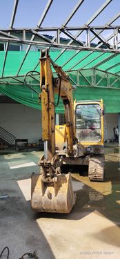 济南市出售转让二手不详小时2010年山重建机JCM906挖掘机