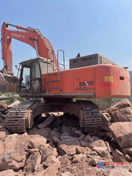 徐州市出售转让二手不详小时2017年日立ZX490挖掘机