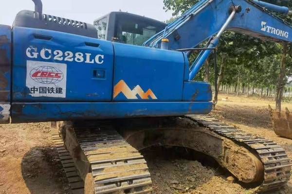 徐州市出售转让二手不详小时2014年山重建机GC228挖掘机