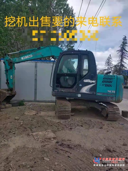 徐州市出售转让二手不详小时2014年神钢SK75挖掘机