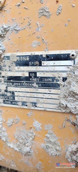 徐州市出售转让二手不详小时2019年徐工XE60挖掘机