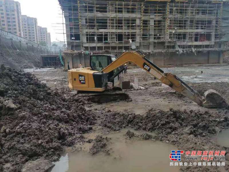 徐州市出售转让二手不详小时2019年卡特彼勒307挖掘机