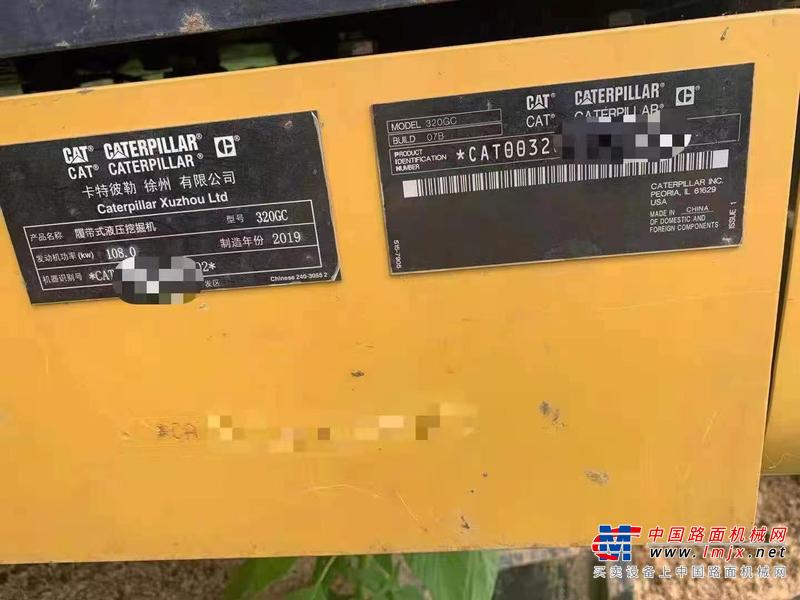 徐州市出售转让二手不详小时2019年卡特彼勒320GC挖掘机
