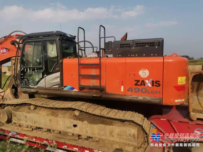 徐州市出售转让二手不详小时2018年日立ZX490挖掘机