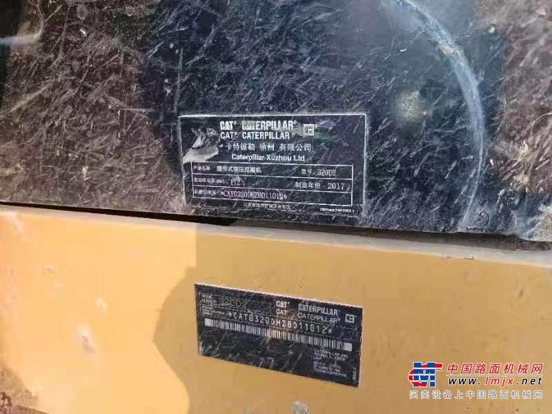 徐州市出售转让二手不详小时2017年卡特彼勒320D2挖掘机