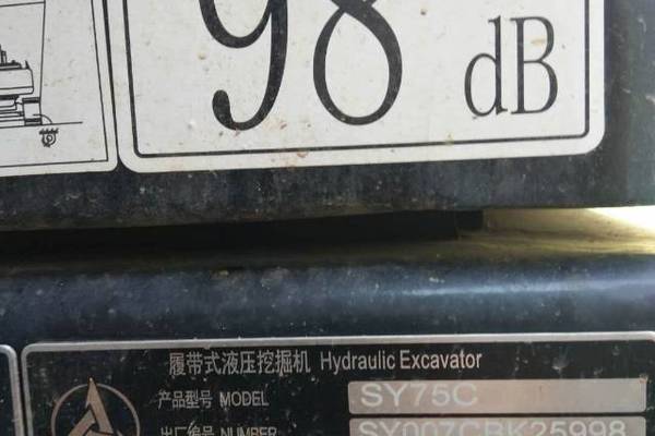 安阳市出售转让二手不详小时2019年三一重工SY75挖掘机