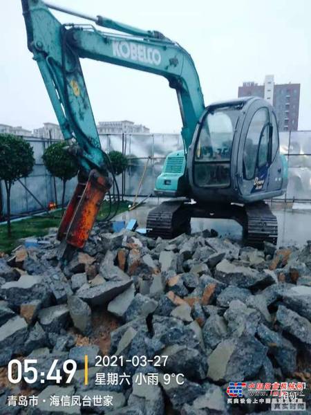 徐州市出售转让二手不详小时2005年神钢SK60挖掘机