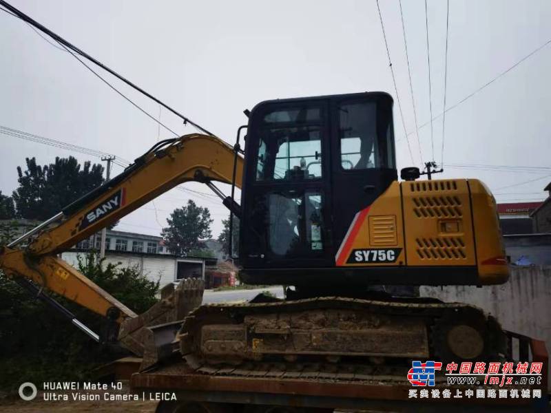 临沂市出售转让二手不详小时2020年三一重工SY75挖掘机