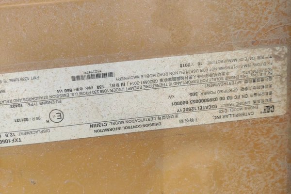 徐州市出售转让二手不详小时2019年卡特彼勒349D挖掘机