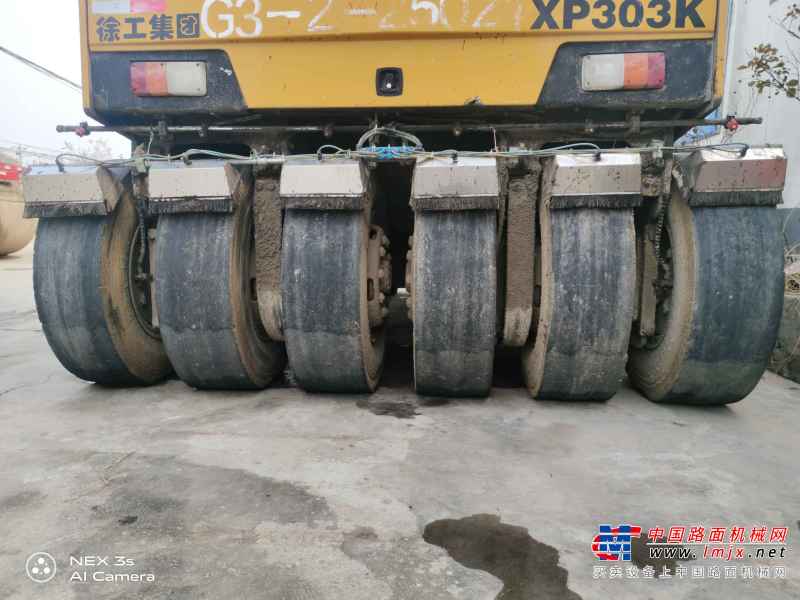 徐州市出售转让二手不详小时2018年徐工XP303K轮胎压路机