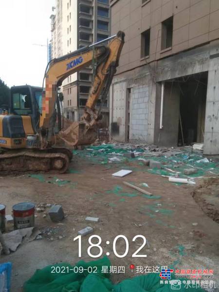 徐州市出售转让二手不详小时2017年徐工XE60挖掘机