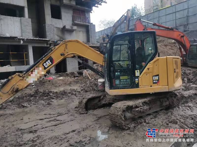 徐州市出售转让二手不详小时2019年卡特彼勒307挖掘机