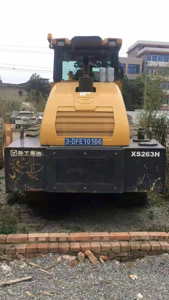 福州市出售转让二手不详小时2019年徐工XS263H单钢轮压路机