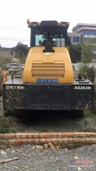 福州市出售转让二手不详小时2019年徐工XS263H单钢轮压路机