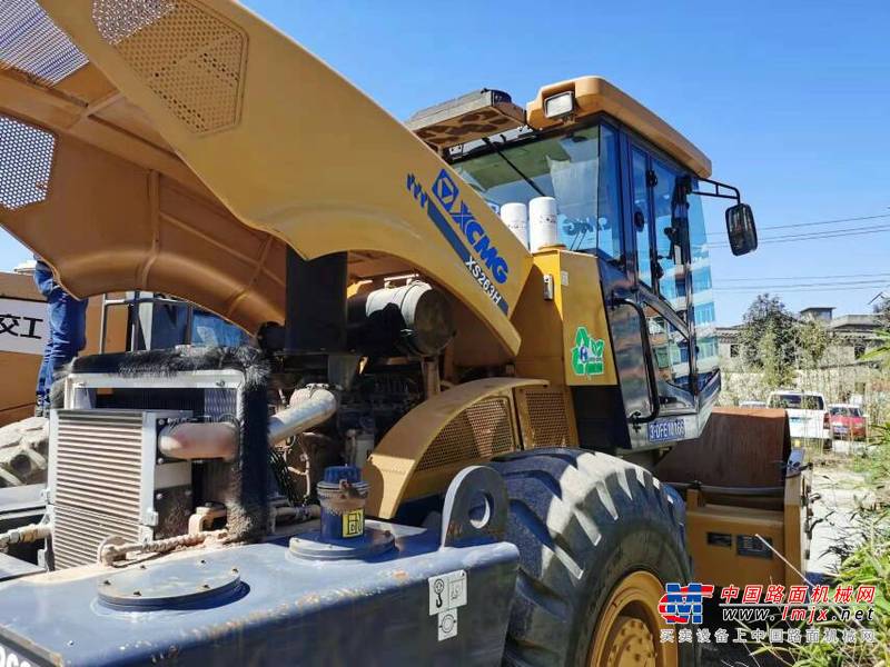 福州市出售转让二手不详小时2019年徐工XS263H单钢轮压路机