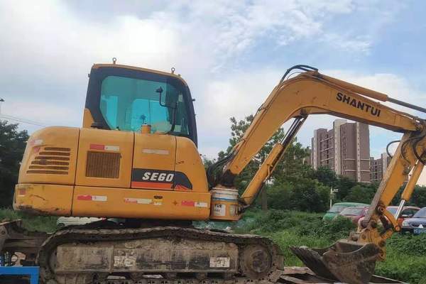 徐州市出售转让二手不详小时2019年山推SE60挖掘机