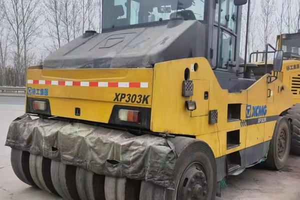 徐州市出售转让二手不详小时2019年徐工XP303K轮胎压路机