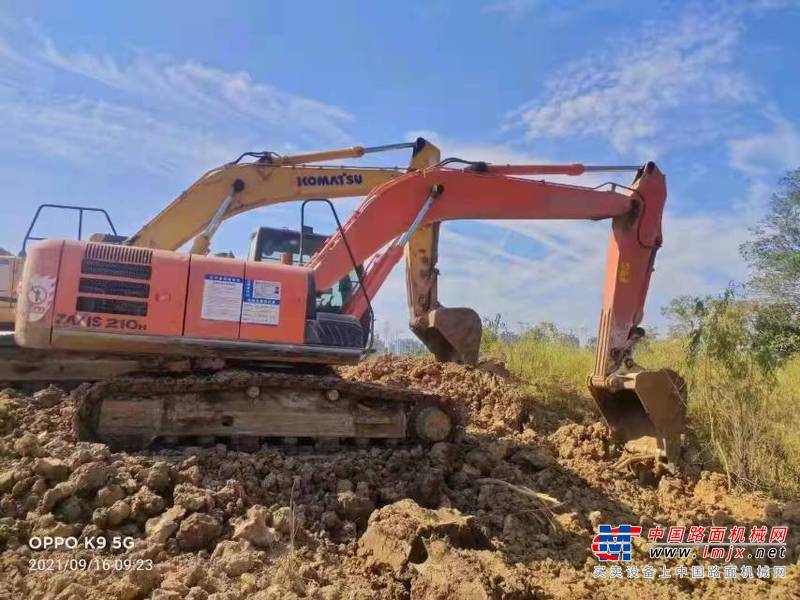 徐州市出售转让二手不详小时2016年日立EX210挖掘机