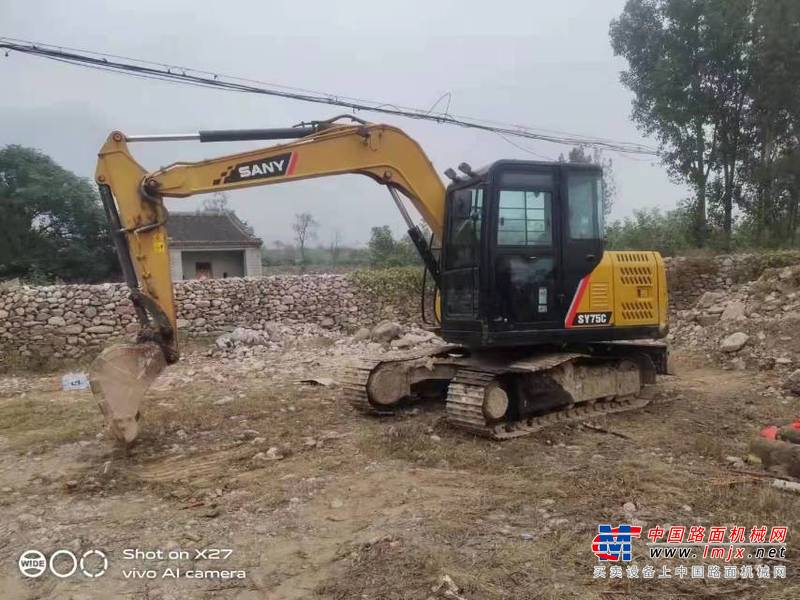 徐州市出售转让二手不详小时2018年三一重工SY75挖掘机
