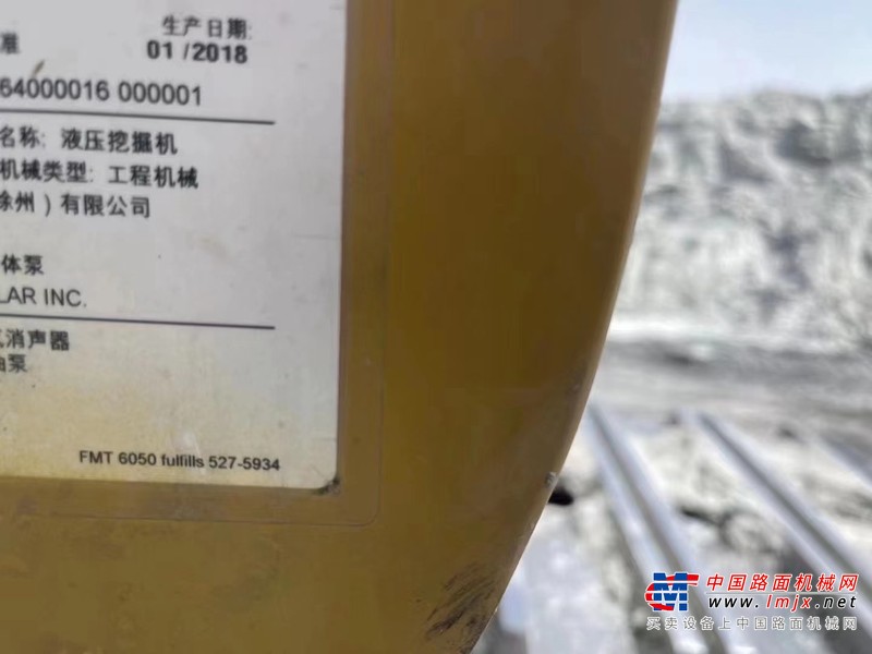 徐州市出售转让二手不详小时2018年卡特彼勒349D2挖掘机