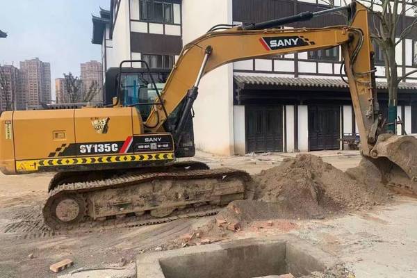 徐州市出售转让二手不详小时2021年三一重工SY135挖掘机
