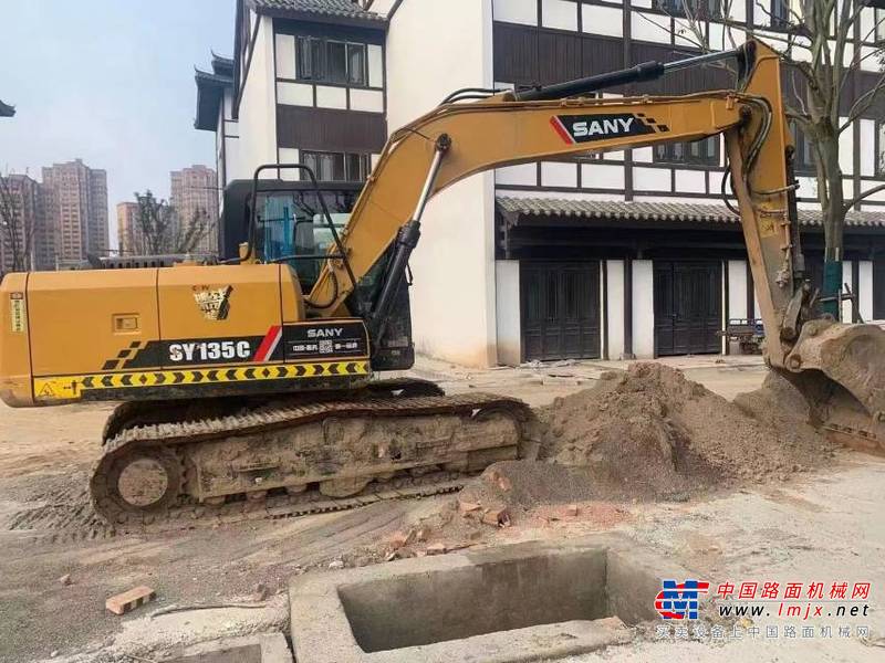 徐州市出售转让二手不详小时2021年三一重工SY135挖掘机
