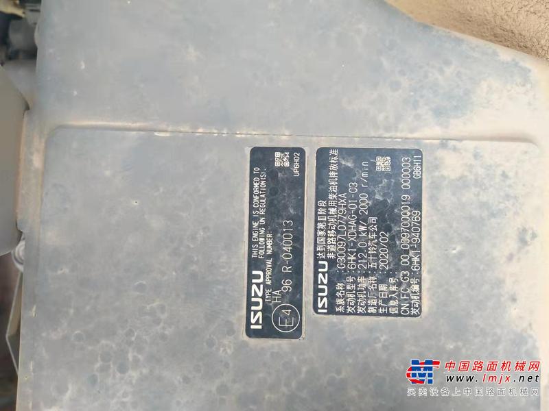 徐州市出售转让二手不详小时2020年三一重工SY375挖掘机
