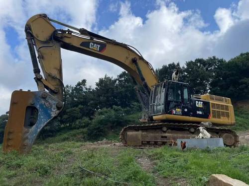 徐州市出售转让二手不详小时2018年卡特彼勒349D2挖掘机