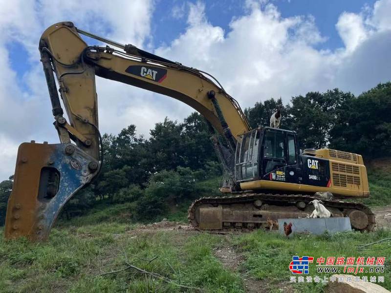 徐州市出售转让二手不详小时2018年卡特彼勒349D2挖掘机