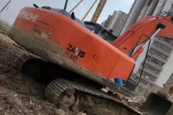 徐州市出售转让二手不详小时2017年日立ZX240挖掘机