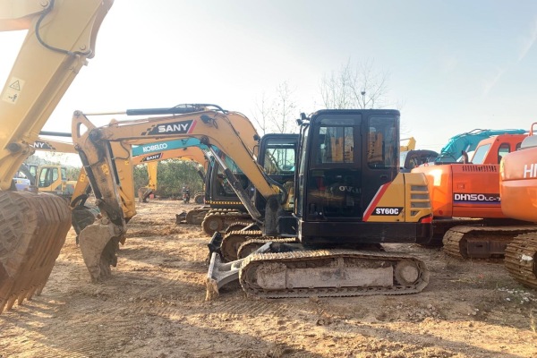 合肥市出售转让二手不详小时2018年三一重工SY60挖掘机