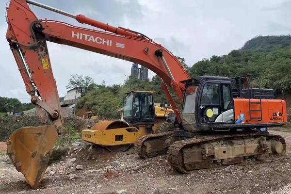 徐州市出售转让二手不详小时2018年日立ZX490挖掘机