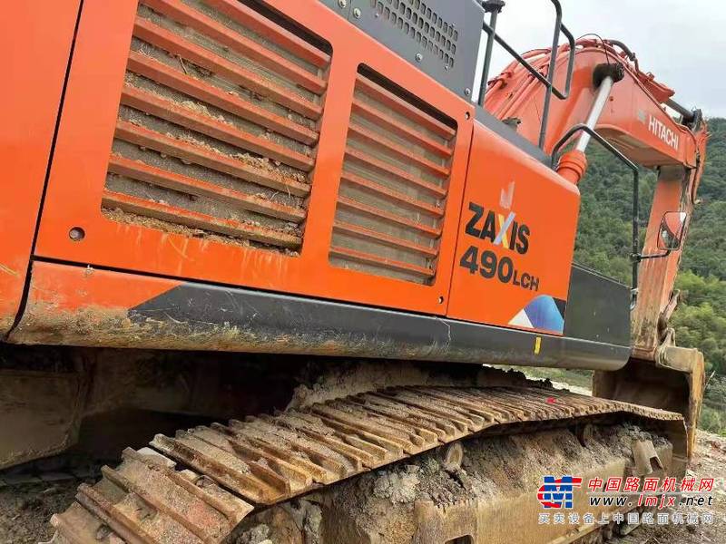 徐州市出售转让二手不详小时2018年日立ZX490挖掘机