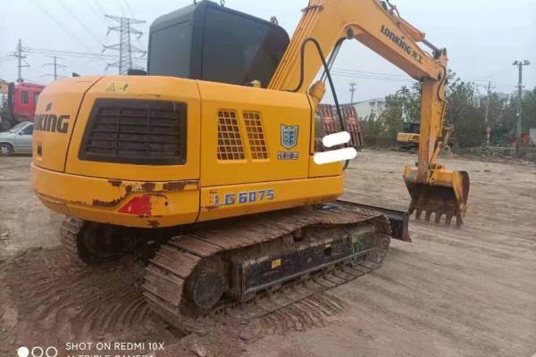 徐州市出售转让二手不详小时2020年龙工LG6075挖掘机