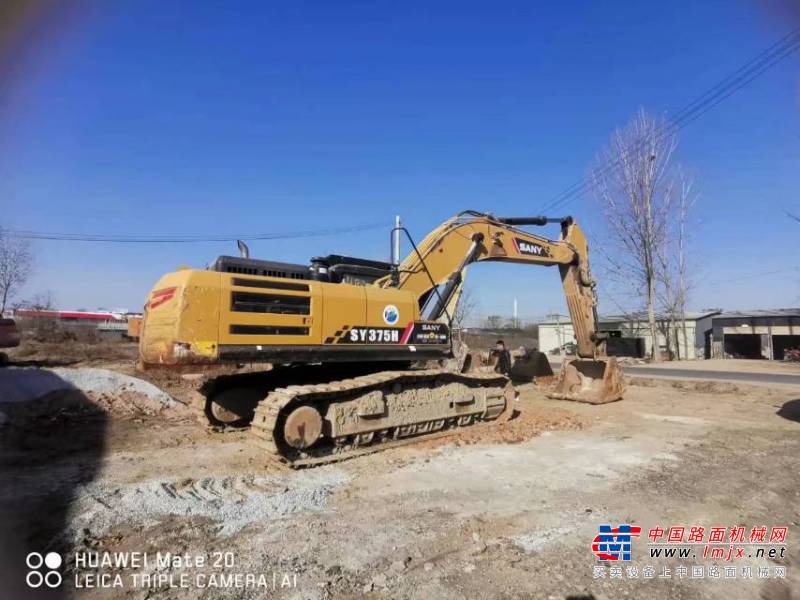 徐州市出售转让二手不详小时2019年三一重工SY375挖掘机