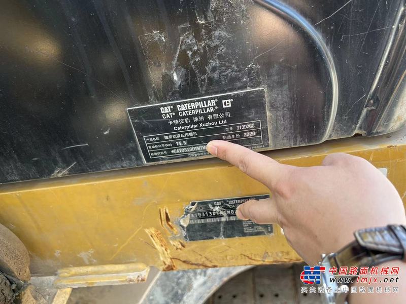 徐州市出售转让二手不详小时2020年卡特彼勒313D2GC挖掘机