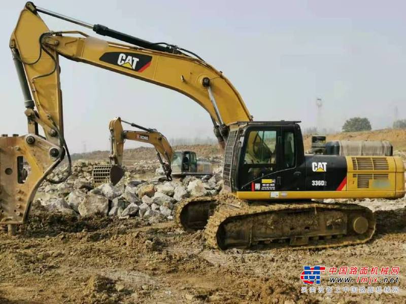 徐州市出售转让二手不详小时2018年卡特彼勒336D挖掘机
