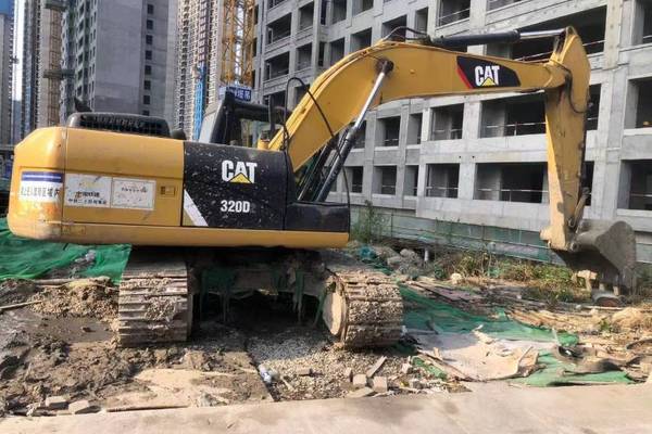 徐州市出售转让二手不详小时2016年卡特彼勒320D2挖掘机