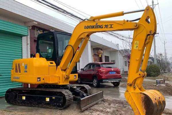 徐州市出售转让二手不详小时2020年龙工LG6060挖掘机