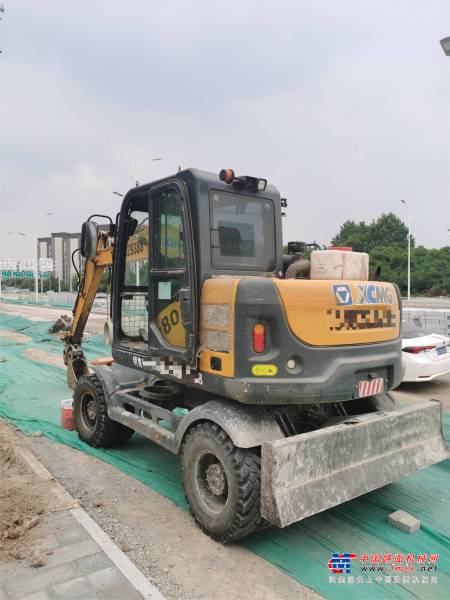 徐州市出售转让二手不详小时2020年新源XYC70W轮式挖掘机