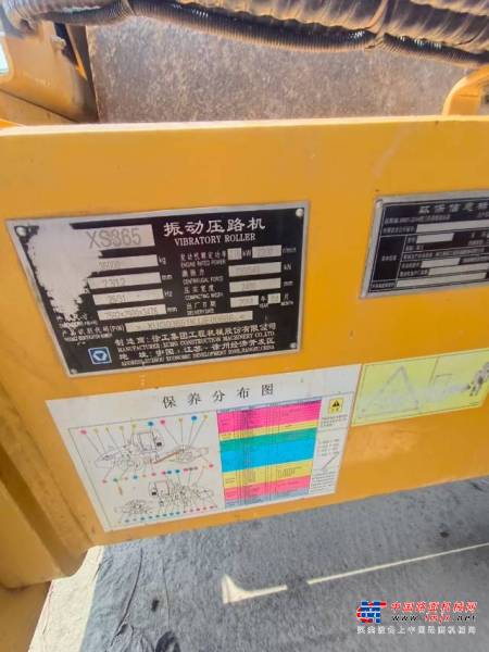 徐州市出售转让二手不详小时2018年徐工XS365单钢轮压路机