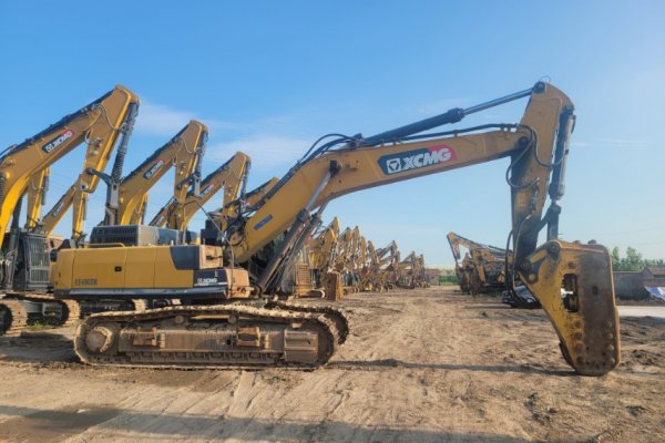 潍坊市出售转让二手不详小时2019年徐工XE490DK挖掘机