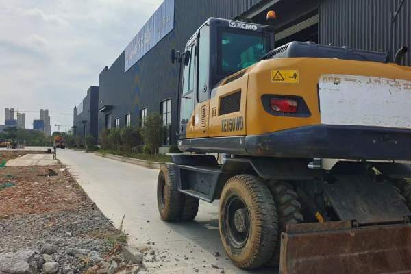 合肥市出售转让二手不详小时2021年徐工XE150WD轮式挖掘机