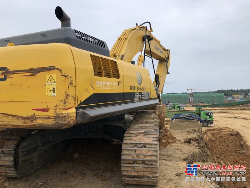 绵阳市出售转让二手不详小时2018年住友SH380-5挖掘机