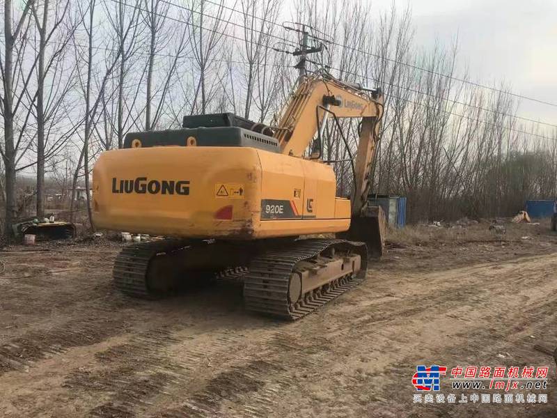 徐州市出售转让二手不详小时2020年柳工CLG920C挖掘机