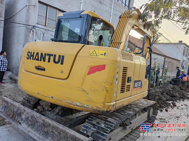 徐州市出售转让二手不详小时2021年山推SE75-9W 挖掘机