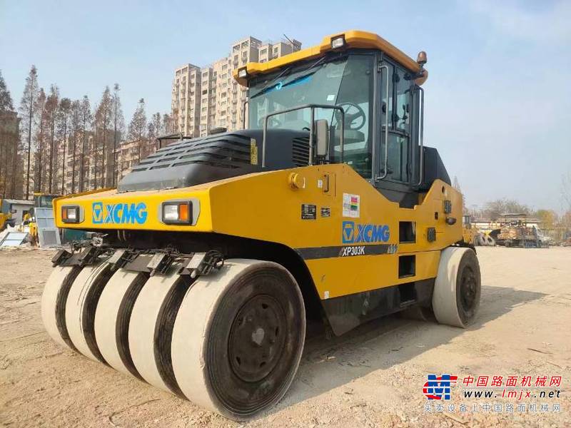 徐州市出售转让二手不详小时2019年徐工XP303K轮胎压路机